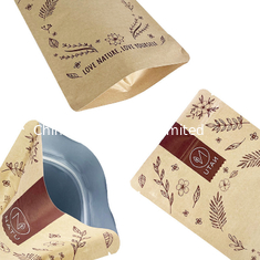 China Greaseproof Aluminum Foil Lined Paper Bag Custom Logo Printing Biodegradable BBQ Kebab Bags supplier