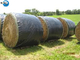150 Gsm PP Woven Plastic Hay Bale Covers Moisture Proof For Wrapping Alfalfa Hay supplier